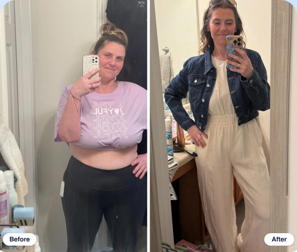Meghan S. before and after